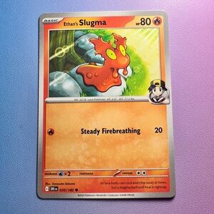 ethan’s slugma - 035/182 (common) — pokemon: destined rivals
